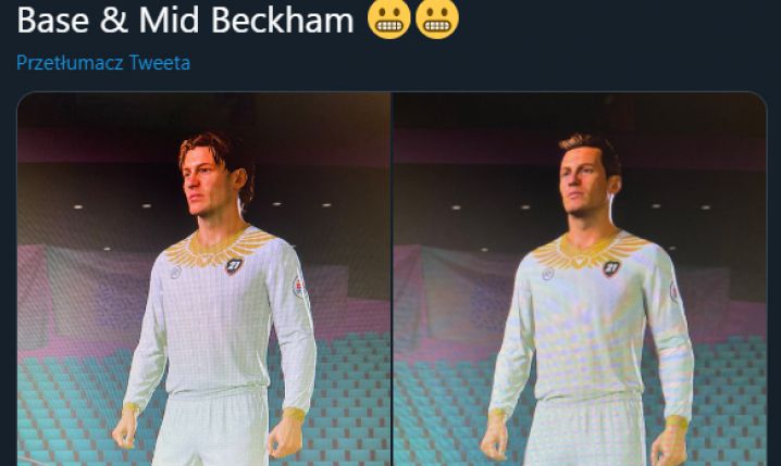 WYGLĄD Davida Beckhama w grze FIFA 21! :D